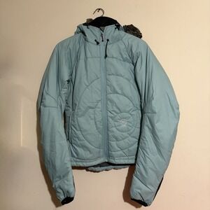Loki Primaloft Puffer Jacket Size Sm Fur Trim Hood Snow Winter Jackets W/Mitten